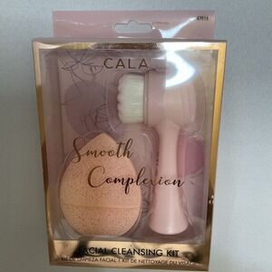 Cala Smooth Complexion Facial Cleansing Kit. Dual Action Facial‎ Cleansing Brush